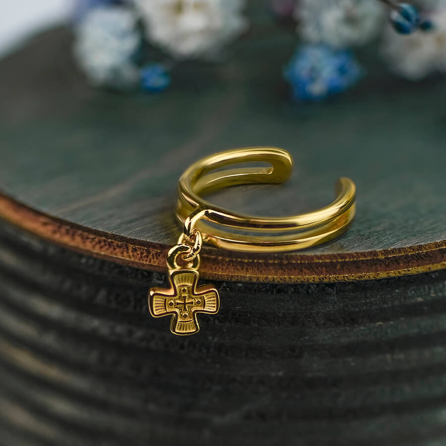 Колечко «Крестик»